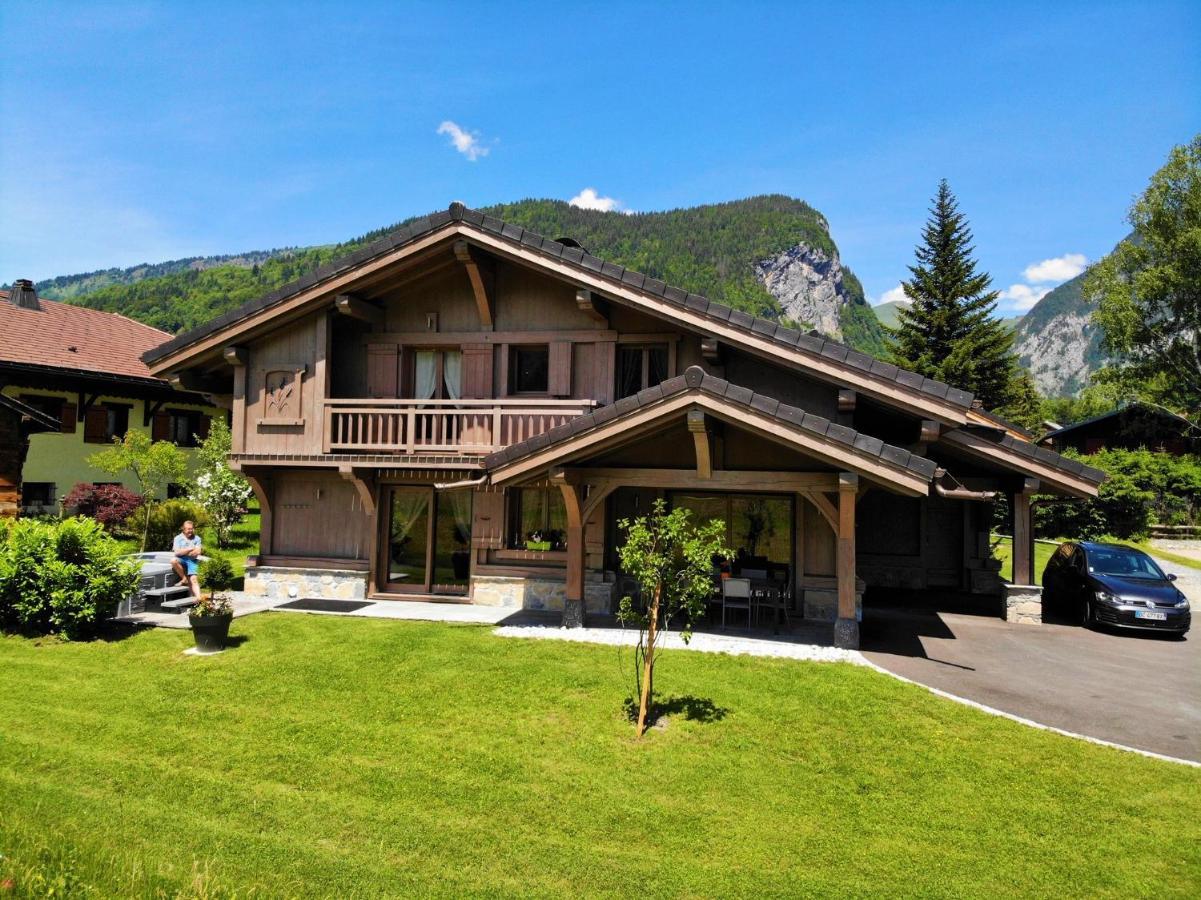 Chalet Luxe Les Melezes Samoens Exterior photo