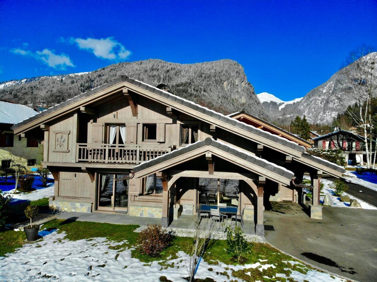 Chalet Luxe Les Melezes Samoens Exterior photo